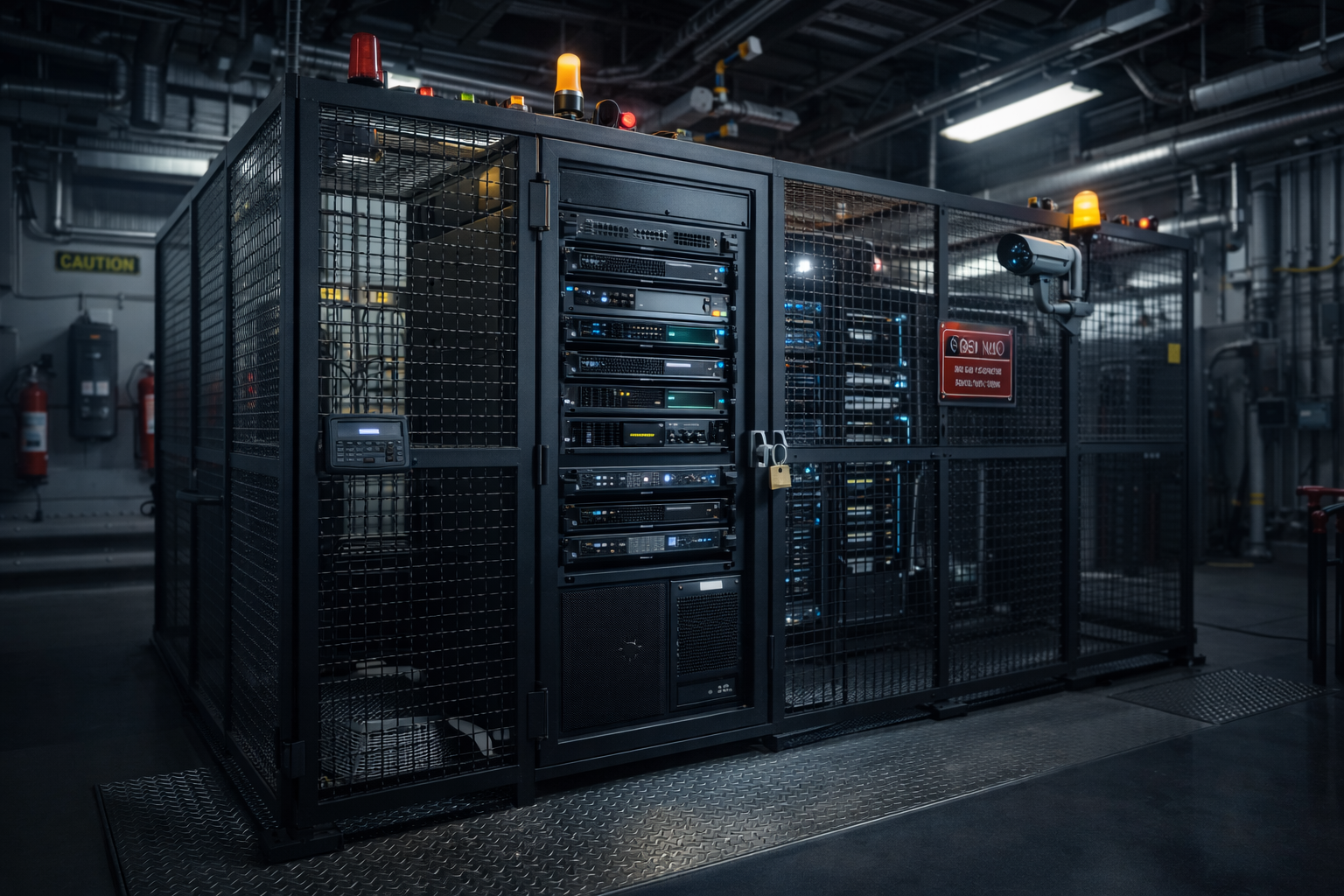 Platzhalterbild für einen lokalen Offline-Knoten in einer geschützten Infrastruktur