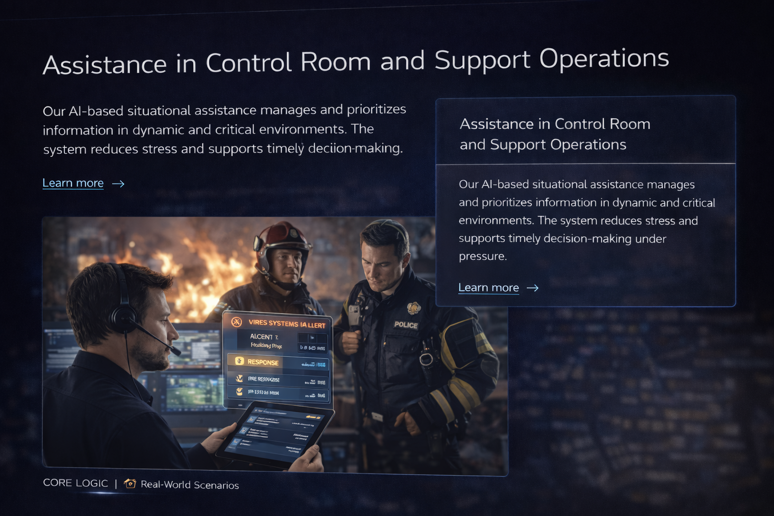 Platzhalterbild für Priorisierungsassistenz im Leitstand oder Supportbetrieb