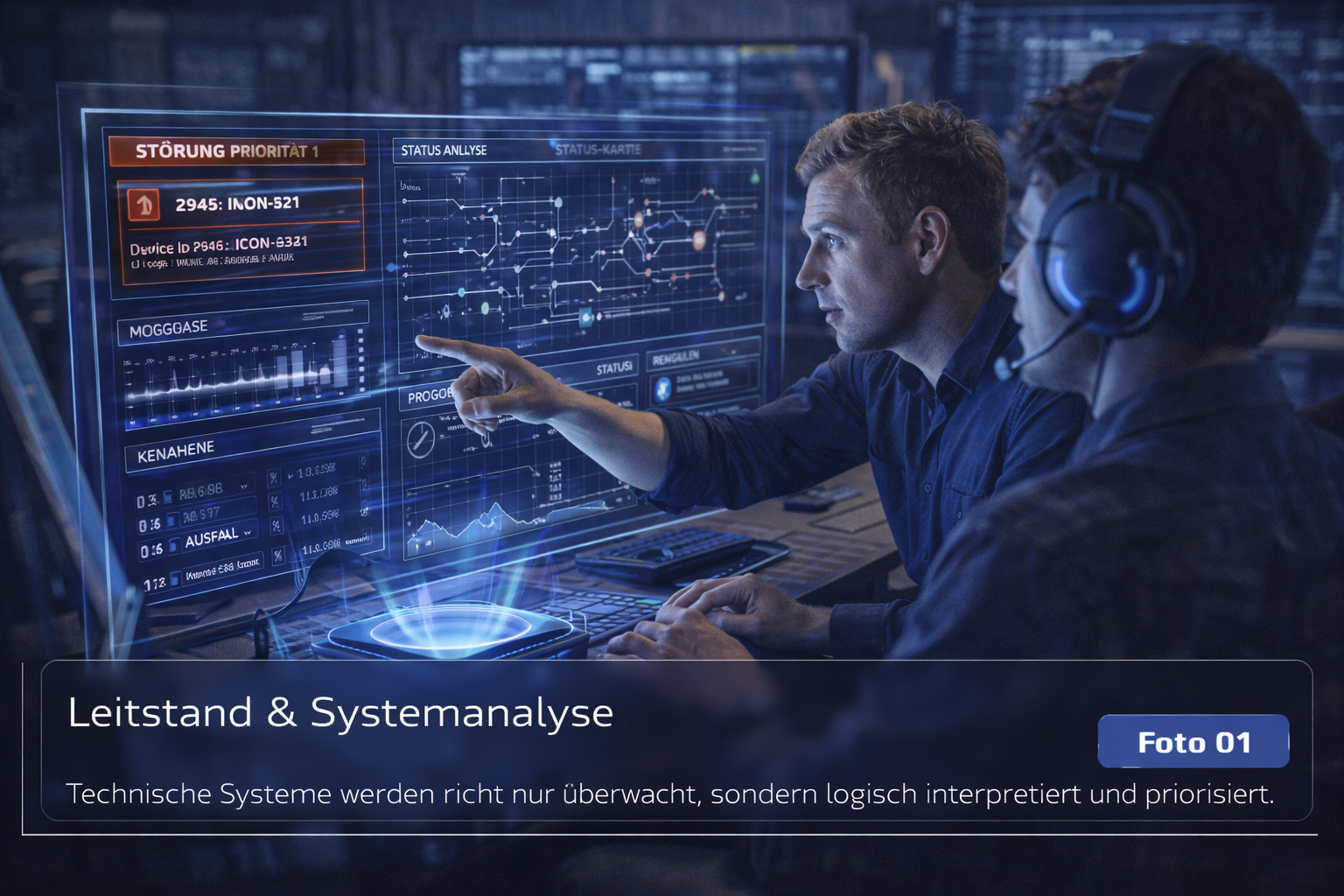 Platzhalterbild für Leitstand und Systemanalyse